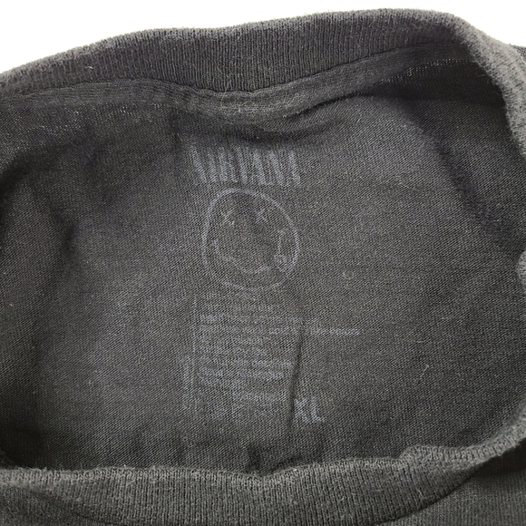 Nirvana Black Smiley Short Sleeve Crewneck Band Tee Men's XL - Picture 4 of 6